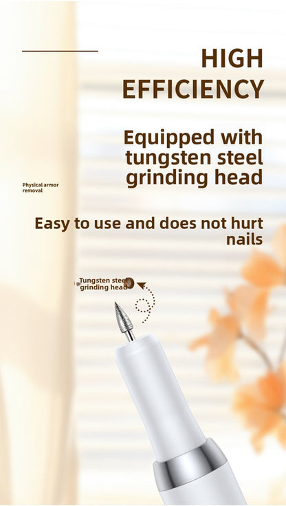 Electric Nail Drill Kit Cordless Portable E-File with Charging Base & LED Display White Gift Set Includes 30 V888-ELOSUNG41576