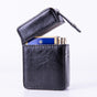 PU Leather Cigarette Case with Lighter Holder Hard Shell Storage Pouch Belt Loop Waist Bag for Standard Packs V888-ELOSUNG41595