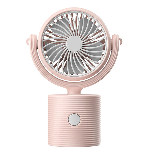 Portable Turbo Fan 3-in-1 Mini Handheld Desk Fan Rechargeable Personal Cooling Device with Neck Lanyard 180 V888-ELOSUNG41683