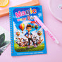 2 PCS Magic Water Colouring Book Reusable Mess Free Painting Set Space Astronaut and Cartoon Puppy Themes V888-ELOSUNG41705