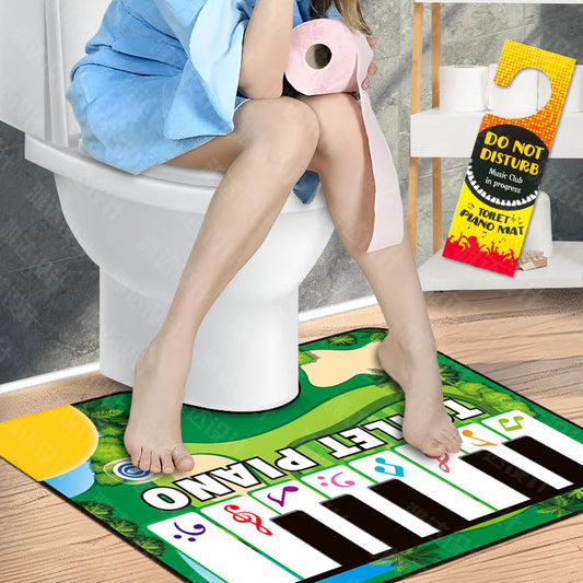 Green Electronic Toilet Piano Mat - Musical Potty Keyboard with Golf Theme - Funny Novelty Gag Gift for Kids V888-ELOSUNG41784