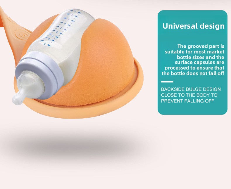 Hands-Free Baby Bottle Holder - Shoulder Mounted Feeding Aid for Parents - Anti-Slip & Adjustable Design - V888-ELOSUNG41786