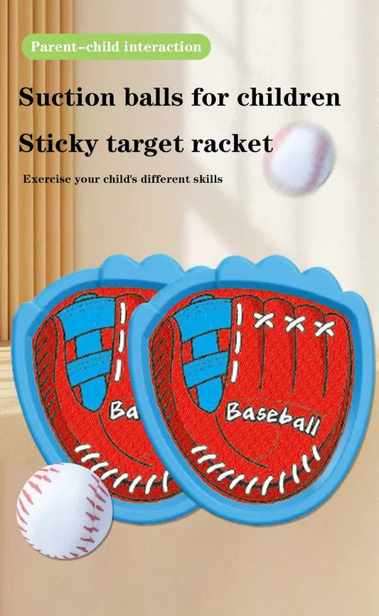 LED Light Up Toss and Catch Game Set - 2 Glowing Pink Paddles & 3 Sticky Basketball - Fun Outdoor Beach & V888-ELOSUNG41822