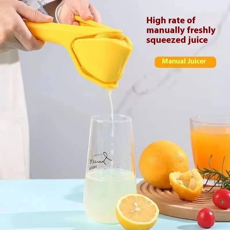 Foldable Manual Lemon Squeezer & Citrus Juicer - Portable Handheld Fruit Press for Fresh Orange & Lime Juice V888-ELOSUNG41831