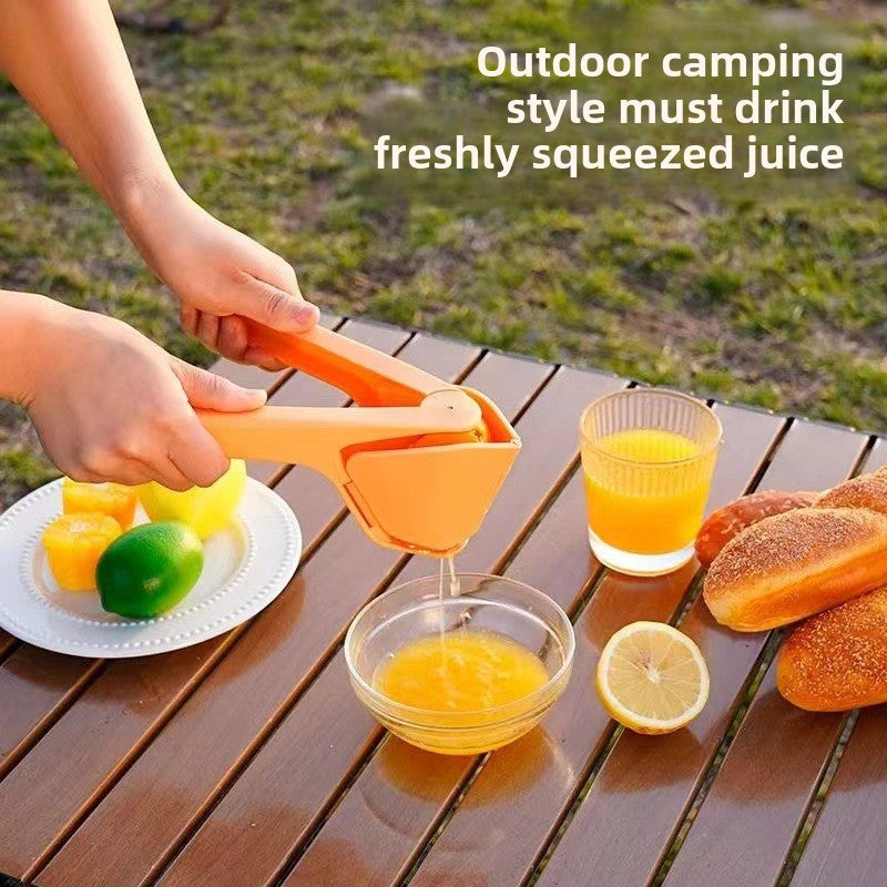 Foldable Manual Lemon Squeezer & Citrus Juicer - Portable Handheld Fruit Press for Fresh Orange & Lime Juice V888-ELOSUNG41832