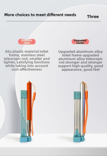 Portable Telescopic Dog Poop Scooper Large Size No Touch Waste Collector with Extendable Handle for Medium to V888-ELOSUNG41868