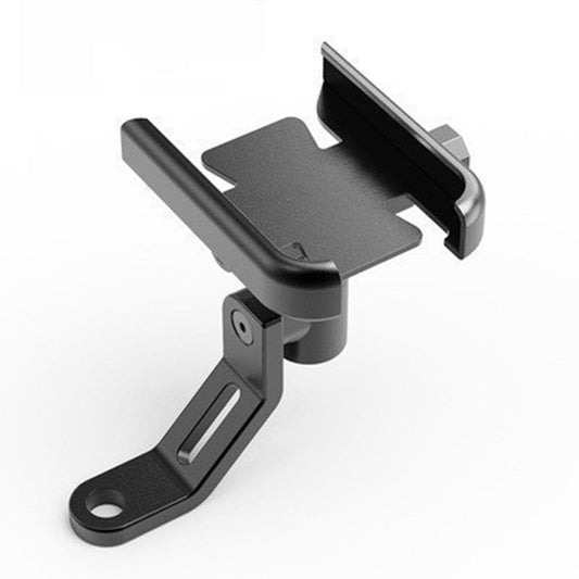New M3 Aluminium Motorcycle Phone Holder Rearview Mirror Mount 360 Rotation Anti-Shake Metal Bracket for V888-ELOSUNG41904