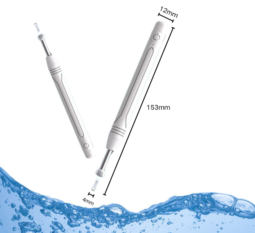 Smart Visual Ear Wax Removal Tool with HD Camera WiFi Wireless Otoscope Ear Cleaner 3.5mm Ultra Slim Lens for V888-ELOSUNG41966