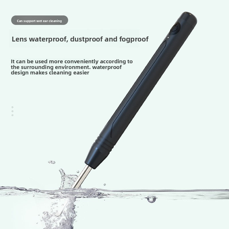 Smart Visual Ear Wax Removal Tool with HD Camera WiFi Wireless Otoscope Ear Cleaner 3.5mm Ultra Slim Lens for V888-ELOSUNG41966