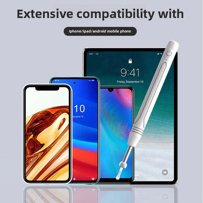 Smart Visual Ear Wax Removal Tool with HD Camera WiFi Wireless Otoscope Ear Cleaner 3.5mm Ultra Slim Lens for V888-ELOSUNG41966