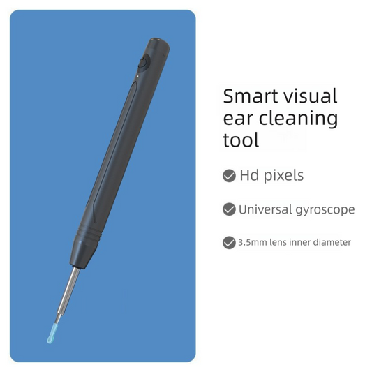 Smart Visual Ear Wax Removal Tool with HD Camera WiFi Wireless Otoscope Ear Cleaner 3.5mm Ultra Slim Lens for V888-ELOSUNG41967