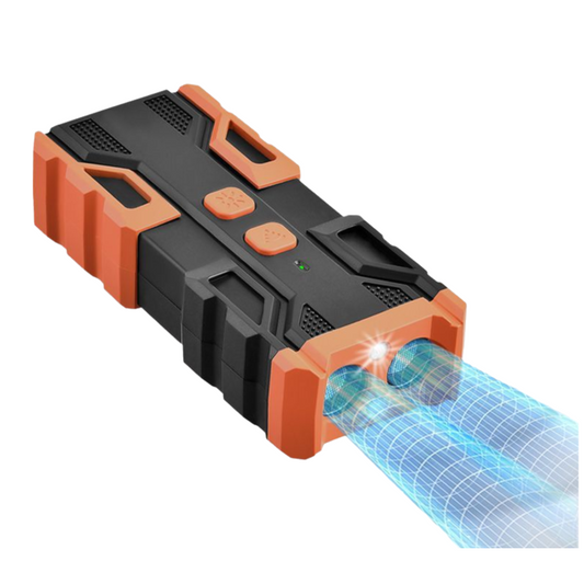 Portable Double-Head Mech Model Ultrasonic Dog Repeller & Trainer with LED Flashlight - Multi-Function Pet V888-ELOSUNG42013