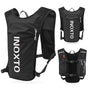 Black-White 5L Ultra-Light Hydration Running Vest - Quick-Dry Trail Running & Marathon Backpack with Night V888-ELOSUNG42145
