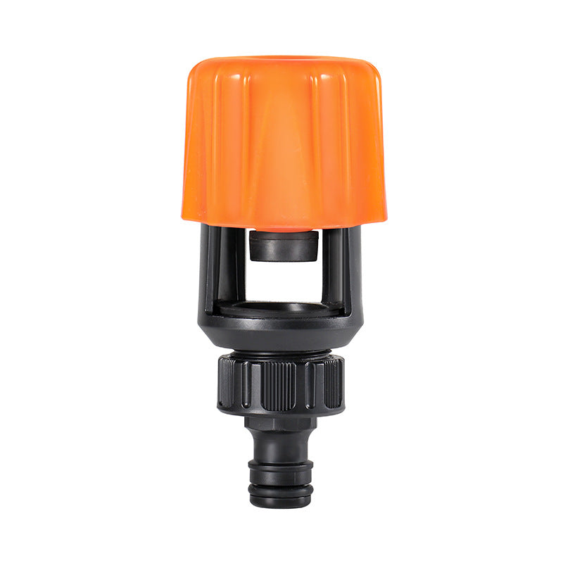 2-Pack Orange Universal Nipple Connector for Mixer Taps up to 3.3CM - Plastic Leak-Proof Hose Fitting, V888-ELOSUNG42190