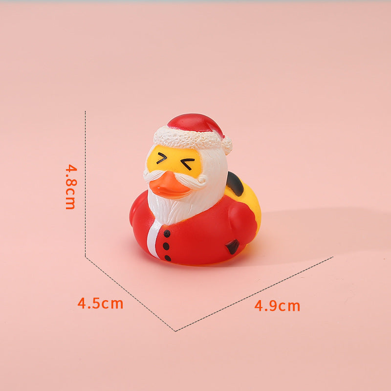 Christmas Rubber Duck Advent Calendar - 24 Days Countdown with Giraffe Themed Mini Duck Toys (Blind Box) V888-ELOSUNG42194