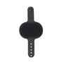 3-Pack Black Multi-Functional Adjustable Silicone TPR Pet Grooming Massage Brush - for De-Shedding, and V888-ELOSUNG42206