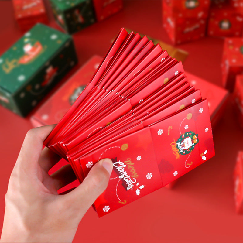 Blue Pop-Up Jumping Gift Box Set (20 Bouncing Boxes) - Christmas / Valentine's Day Creative Surprise Gift Kit V888-ELOSUNG42251