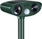 Classic Solar Powered Animal Repeller - PIR Sensor, Ultrasonic & Flashing Light Deterrent for Cats, Dogs, and V888-ELOSUNG42255
