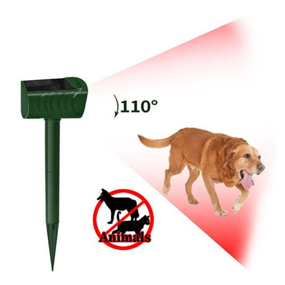 Solar Underground Snake Repeller - Vibration & Sonic Pulse Deterrent for Varmints and Reptiles V888-ELOSUNG42256