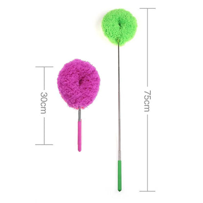 2-Pack Purple Telescopic Electrostatic Duster with 360 degrees Hollow Ring Design - Fan Blade Cleaner, High V888-ELOSUNG42260