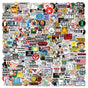 300 Pcs Prank Meme Graffiti Stickers Pack - Waterproof PVC Personalized Decals for Laptop, Luggage, Water V888-ELOSUNG42279