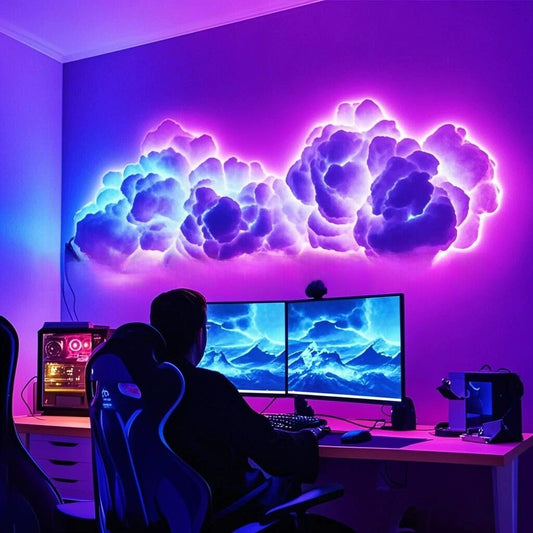 DIY Thunder Cloud Light Strip - USB Powered, App/Remote Controlled, Voice Control Supported, RGB LED V888-ELOSUNG42326