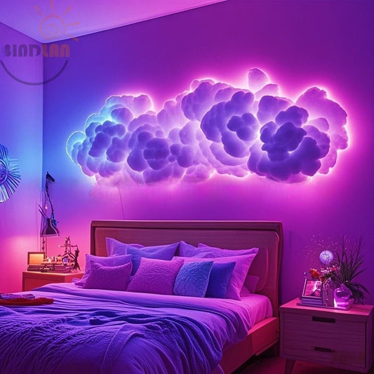 DIY Thunder Cloud Light Strip - USB Powered, App/Remote Controlled, Voice Control Supported, RGB LED V888-ELOSUNG42326