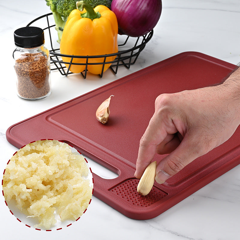 Black-Green Aluminum Fast Thawing Dual-Sided Cutting Board(31x21CM) - Multifunctional Kitchen Tool with V888-ELOSUNG42329
