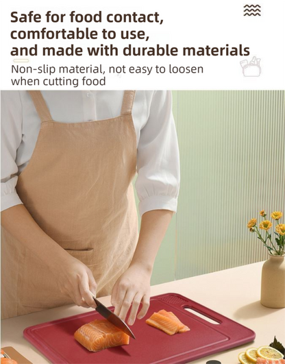 Black-Green Aluminum Fast Thawing Dual-Sided Cutting Board(31x21CM) - Multifunctional Kitchen Tool with V888-ELOSUNG42329