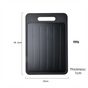 Black Aluminum Alloy Fast Thawing Dual-Sided Cutting Board(36.5x25CM) - Multifunctional Kitchen Tool with V888-ELOSUNG42330
