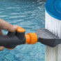 Handheld Pool Filter Cartridge Cleaning Brush - Essential Cleaning Accessory for Swimming Pools and Spas V888-ELOSUNG42407