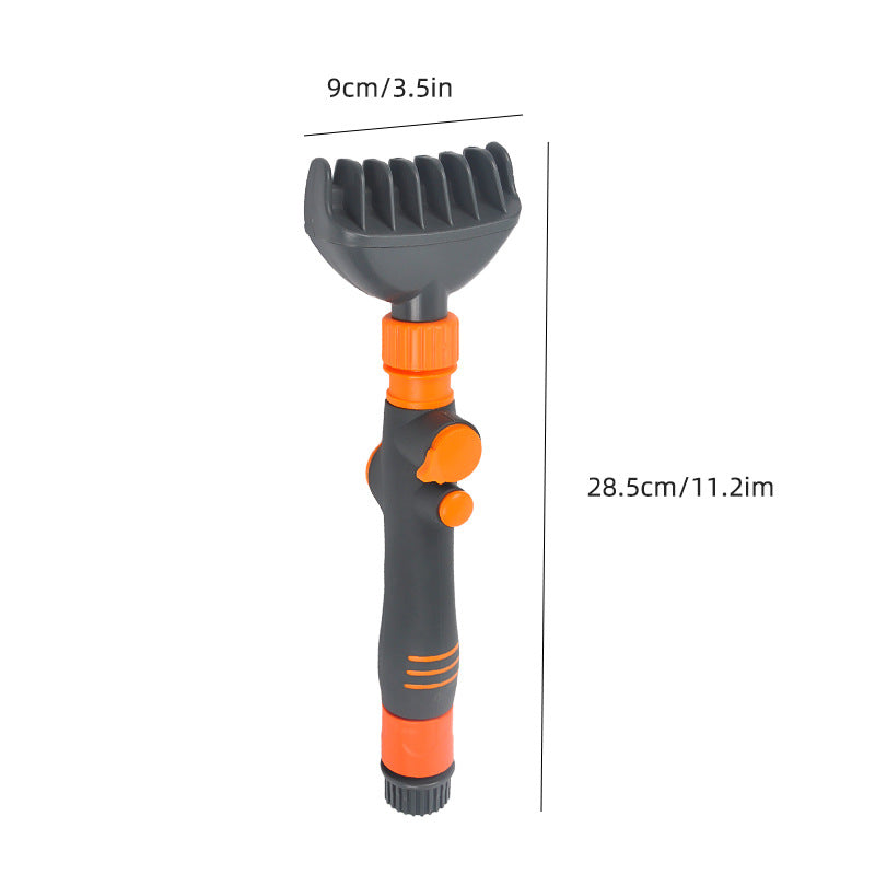Handheld Pool Filter Cartridge Cleaning Brush - Essential Cleaning Accessory for Swimming Pools and Spas V888-ELOSUNG42407