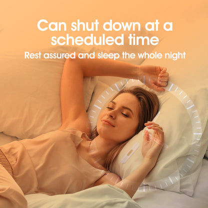 Blue SMB-07 Bone Conduction Under-Pillow Speaker - Bluetooth 5.4 Ultra-Thin Sleep Aid Sound Bar with Dual V888-ELOSUNG42500
