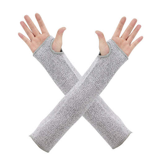 One-Pair 5 Level Cut-Resistant Arm Protection Sleeves(55CM) - Anti-Slash & Anti-Puncture Heavy Duty Safety V888-ELOSUNG42652