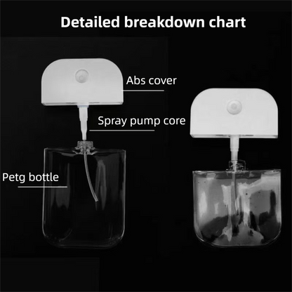 3-Pack Ultra-Slim 50ml Card-Style Travel Spray Bottle with Orange Silicone Sleeve - Portable ABS/PETG V888-ELOSUNG42659