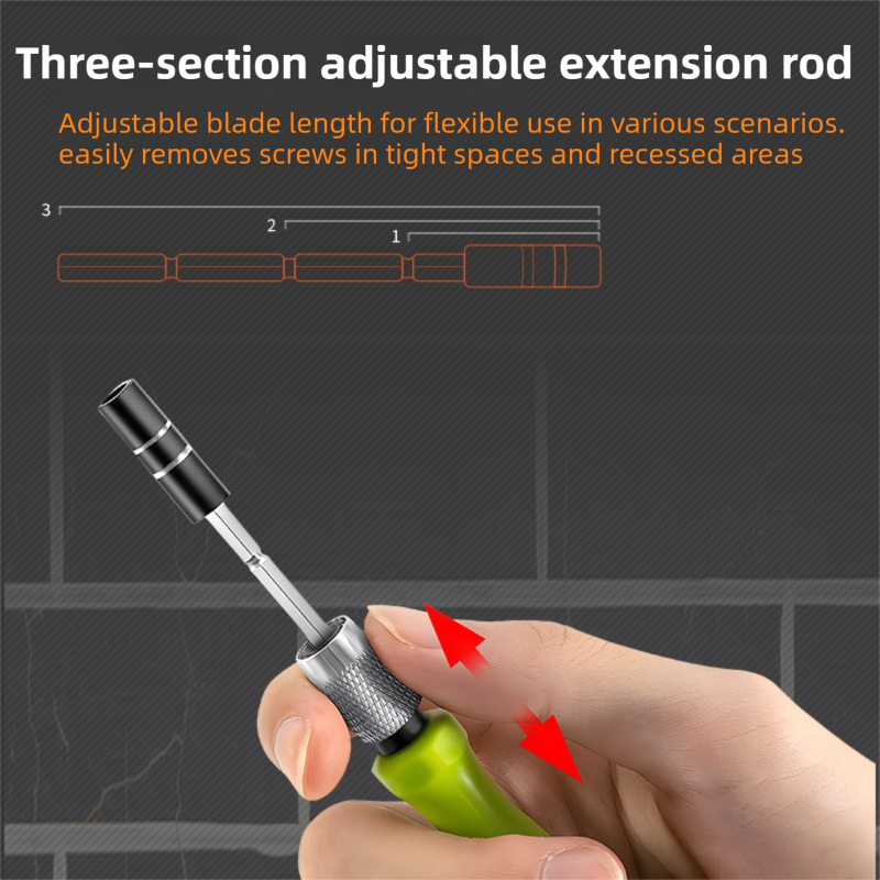 32-in-1 Precision Screwdriver Tool Set - Compact Magnetic Tool Kit for Professional Electronics & Cars Repair V888-ELOSUNG42660