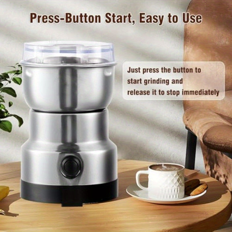 Compact Electric Grinder and Pulverizer - Multi-Functional Ultra-Fine Kitchen Mill for Nut, Grains, Spices, V888-ELOSUNG42665