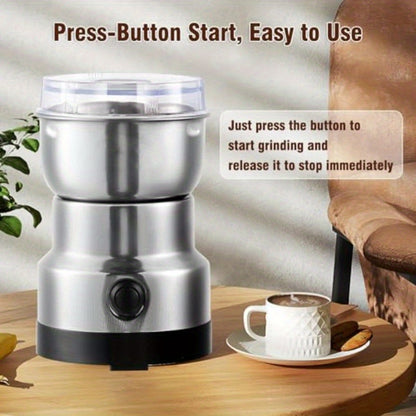 Compact Electric Grinder and Pulverizer - Multi-Functional Ultra-Fine Kitchen Mill for Nut, Grains, Spices, V888-ELOSUNG42665