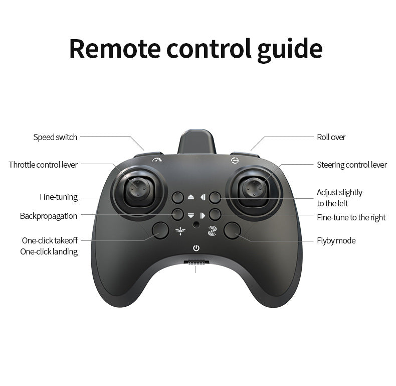 Camouflage Blue 2.4G Remote Control Stunt Fighter Drone - Manual Toss Launch, One-Key Operation for 360 V888-ELOSUNG42689