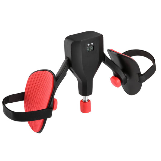 Black 35KG High-Resistance Kegel Trainer With Smart Counter & Leg Straps - Muscle & Thigh Slimming Equipment V888-ELOSUNG42697