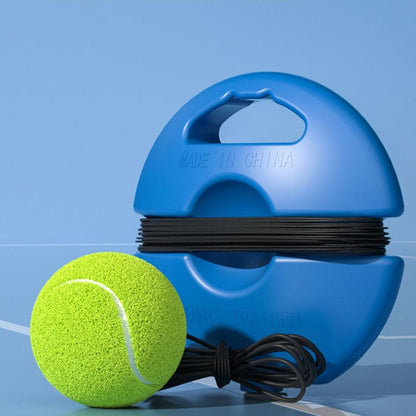 Portable Self-Study Tennis Training Set - Tennis Rebounder with High-Elasticity String, Baseboard & Durable V888-ELOSUNG42719