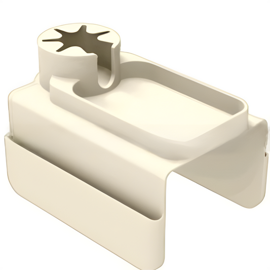 Beige Waterproof Silicone Couch Armrest Cup Holder Tray - Non-Slip & Anti-Spill, Multi-Slot Organizer for V888-ELOSUNG42753