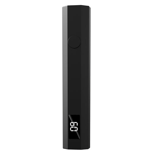 Black Mini Handheld LED/UV Manicure Light with Digital Display - Portable One-Finger Curing Pen V888-ELOSUNG42760