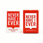 2-Pack Never Have I Ever Card Game(Red & White Sets) - Interactive Party Tabletop Game & Hilarious Social V888-ELOSUNG42829