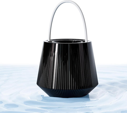 Black Hanging Bathtub Water Purifier with 8-15 Stage Ceramic Filter Core - Removes Chlorine, Scale & Heavy V888-ELOSUNG42858
