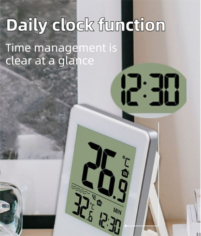 Wireless Pool Thermometer with Indoor Receiver(60M Range) - IPX7 Remote Floating Water Temperature Sensor for V888-ELOSUNG42873