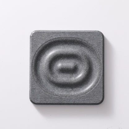 6-Pack Dark Grey Instant Dry Diatomite Square Coaster Tray(10x10CM) - Ultra-Absorbent Bathroom Sink Caddy & V888-ELOSUNG42918
