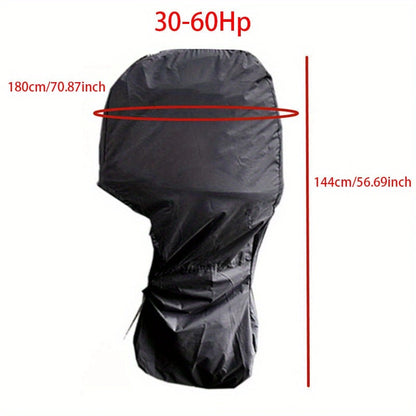 Heavy-Duty Full Marine Engine Coverage for 30-60HP - Waterproof & UV Resistant All-Weather Boat Engine V888-ELOSUNG42946