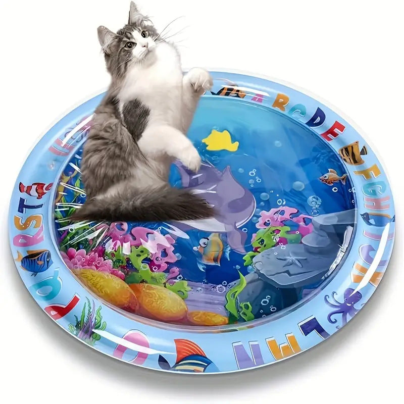 Portable Outdoor 60CM Cooling Pad for Pets & Kids - Summer Cooling Fountain for Backyard & Garden V888-ELOSUNG42952