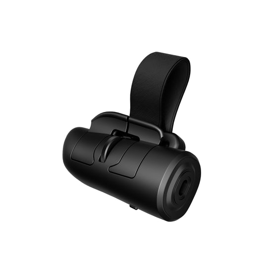 Black Wireless Finger Mouse Rechargeable 2.4G Ring Mouse for Laptop Tablet Smartphone Ergonomic Mini Mouse V888-ELOSUNG43011